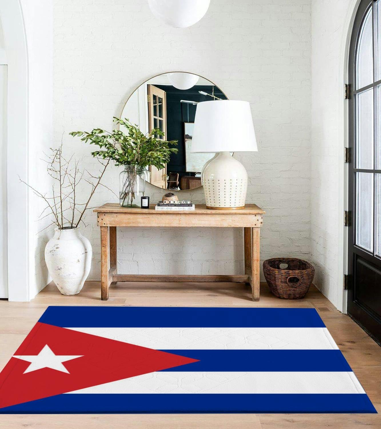 Amazon.com: Cuba Flag Country 3x5 Rug Throw Rugs Entryway Indoor Front ...