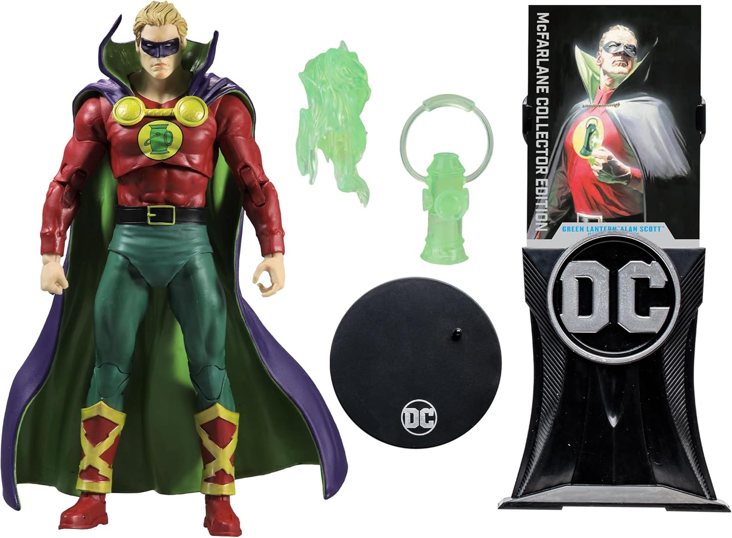 McFarlane Toys - DC Multiverse Green Lantern Alan Scott (Day of Vengeance) 7in Figure McFarlane Collector Edition