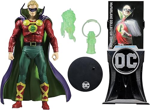 Miniatura 7 de McFarlane Toys - DC Multiverse Linterna Verde Alan Scott (Día de la Venganza) Figura 7in McFarlane Edición Coleccionista