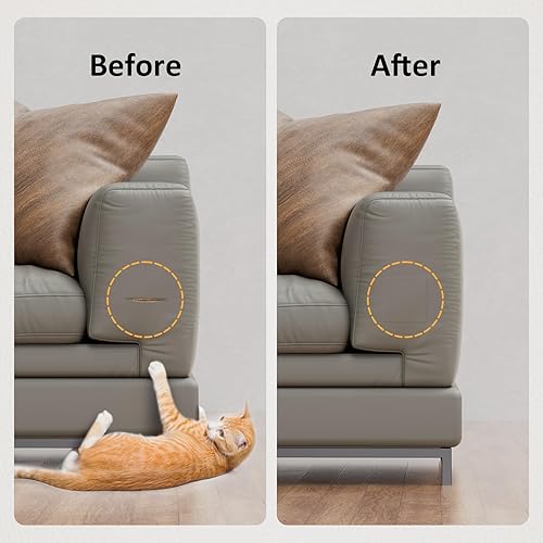 Miniatura 4 de NRGready Parche de reparación de cuero para muebles, 15.7 x 118 pulgadas, autoadhesivo, color negro