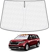 Vista 13 de Parasol que no se despega para Ford Maverick 2022 2023 2024 2025, accesorios plegables para ventana delantera de automóvil, parasol UPF 50+