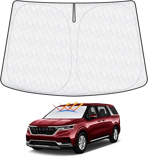 Miniatura 13 de Parasol que no se despega para Ford Maverick 2022 2023 2024 2025, accesorios plegables para ventana delantera de automóvil, parasol UPF 50+