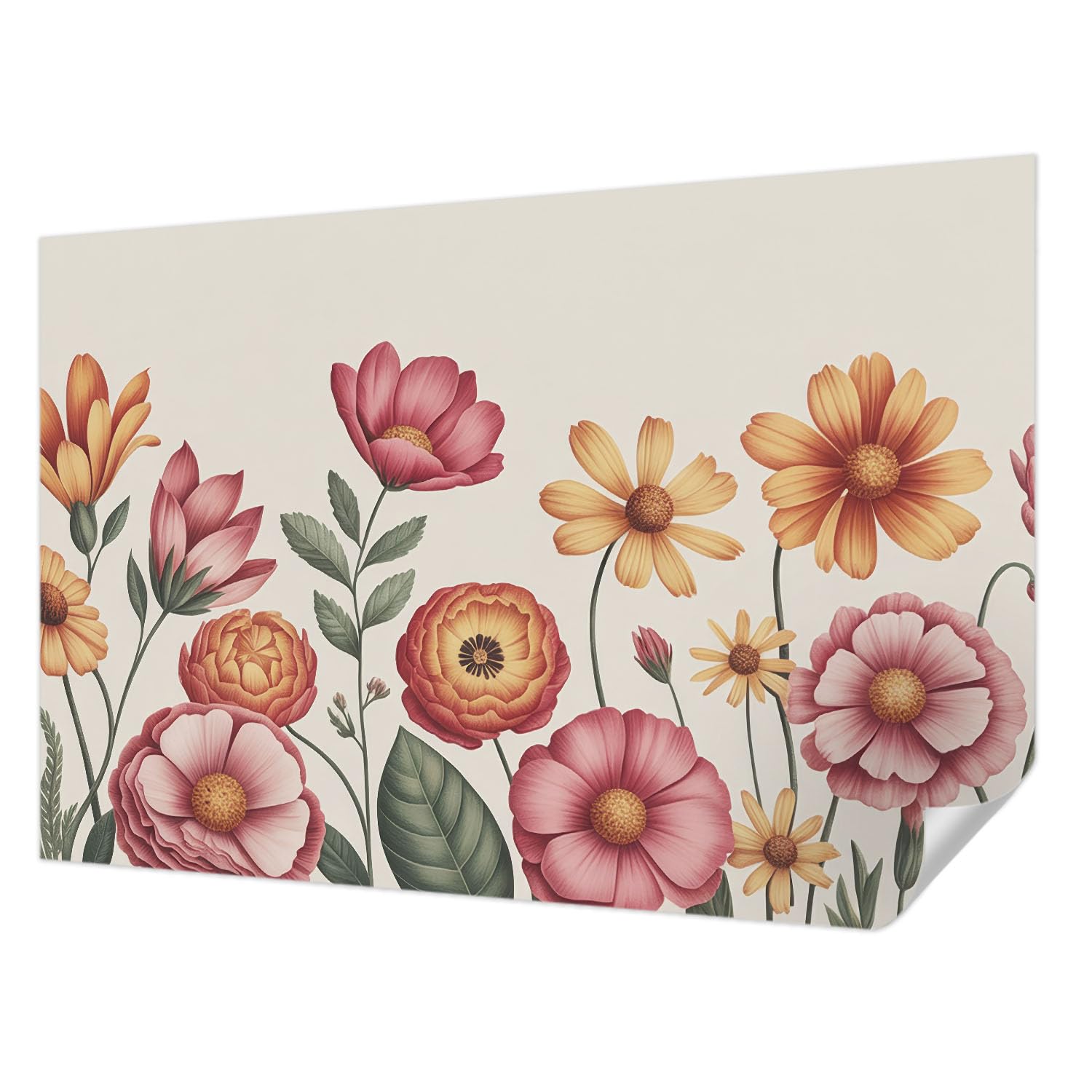 Décor mural adhésif résistant aux taches 104x70 cm haute qualité Tulup