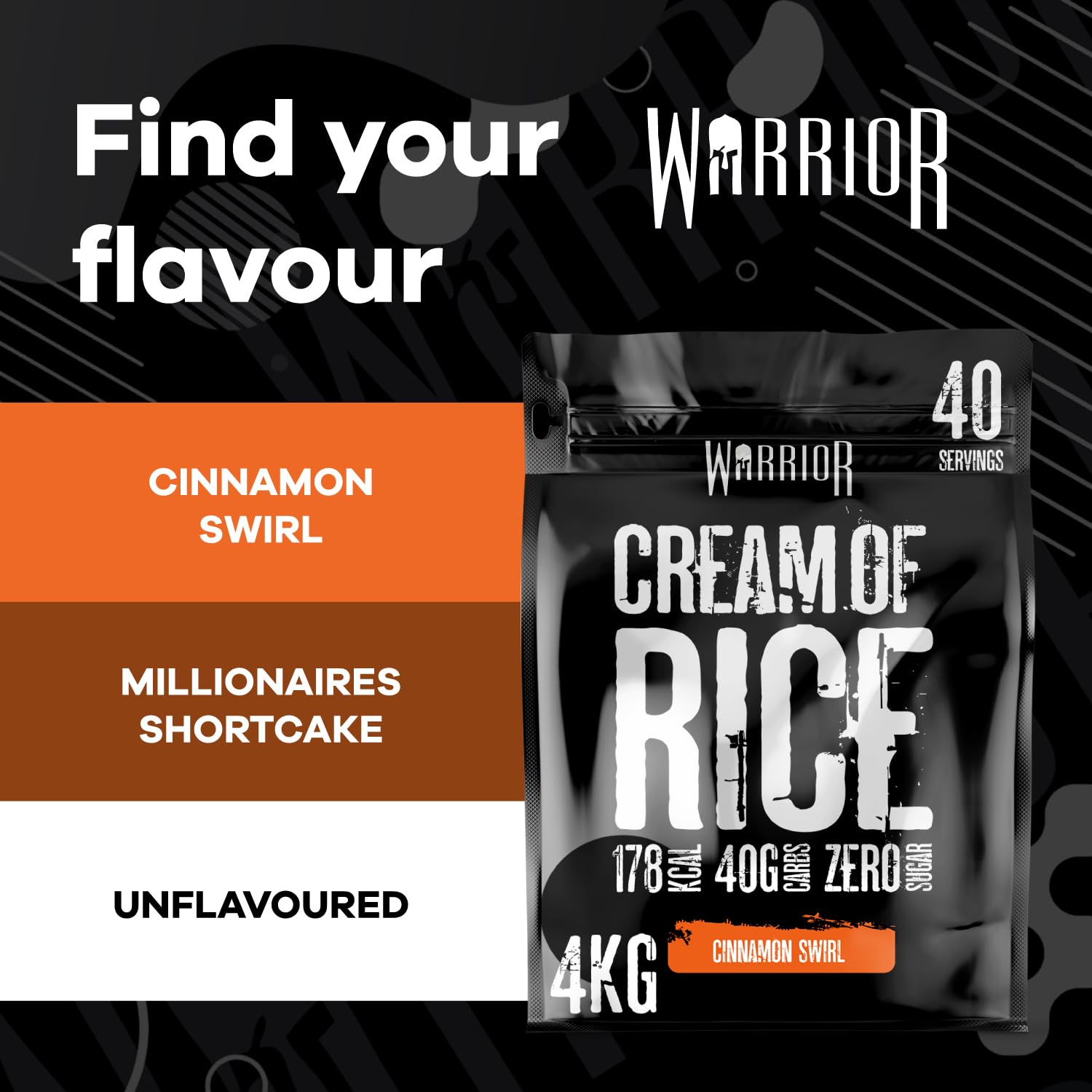 Cream of Rice, Millionaires Shortcake - 2000g