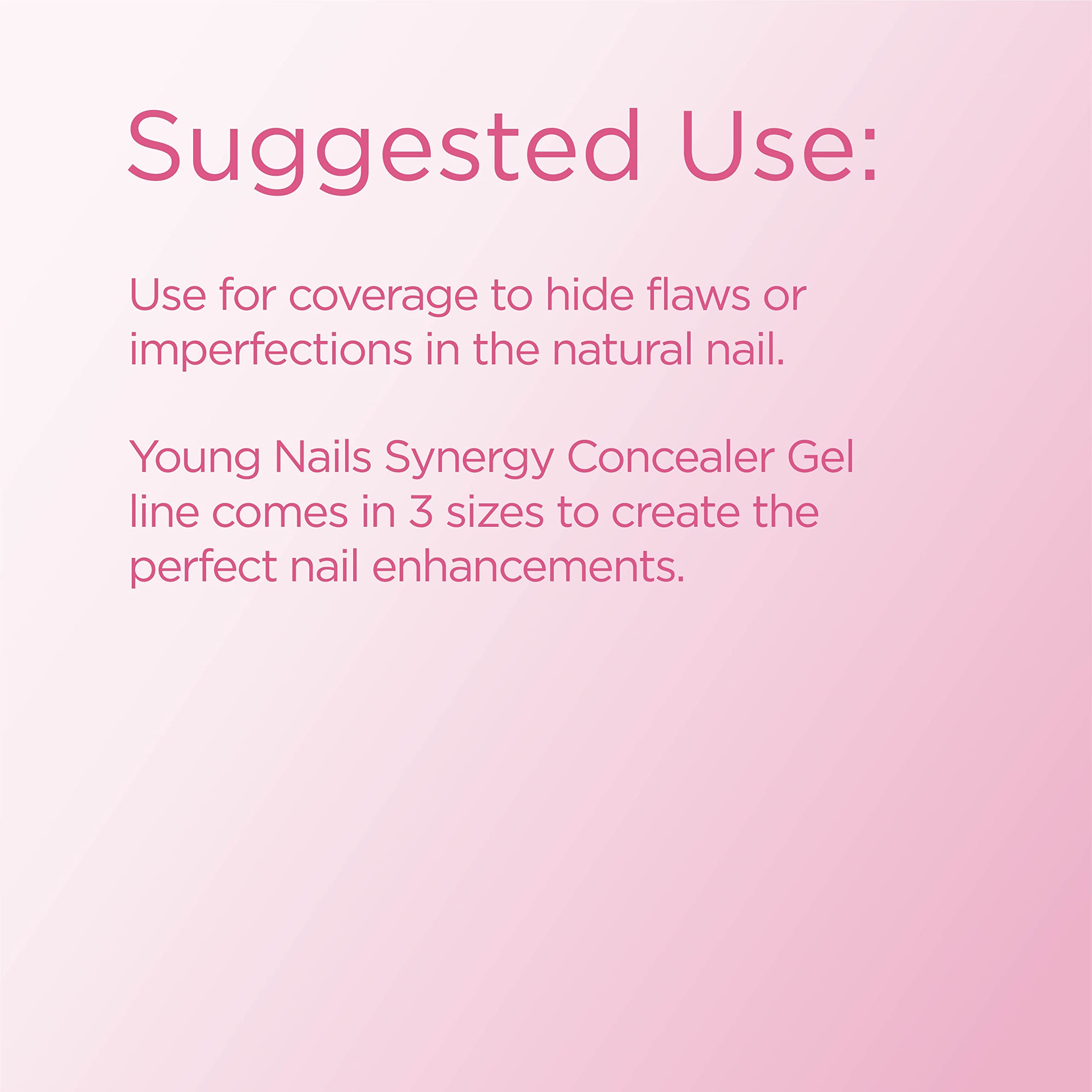 Young Nails Synergy Gel - Pink Building Gel -4