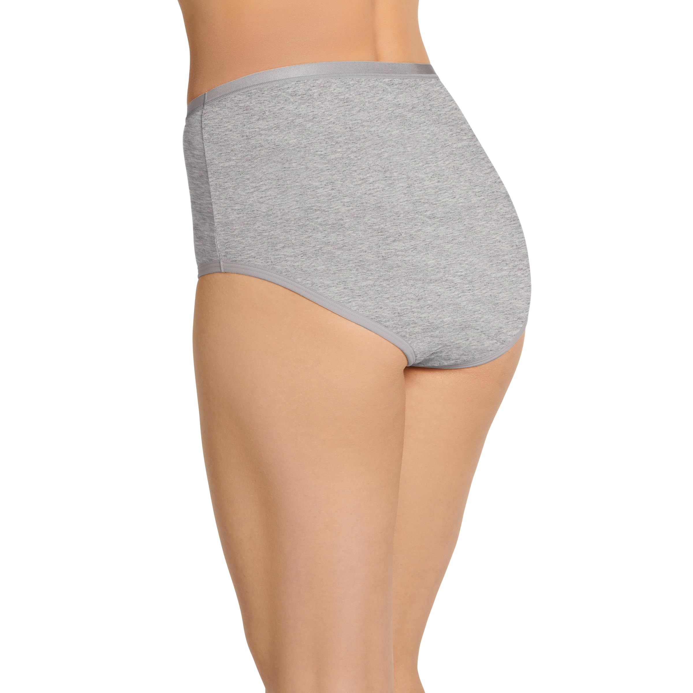 Jockey Biancheria intima da donna senza preoccupazioni in cotone elasticizzato moderata assorbenza breve