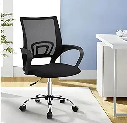 Cadeira de Escritório Ergonômica Stoel Start Home Office Confortável Secretária Giratória Encosto Respirável Mesh