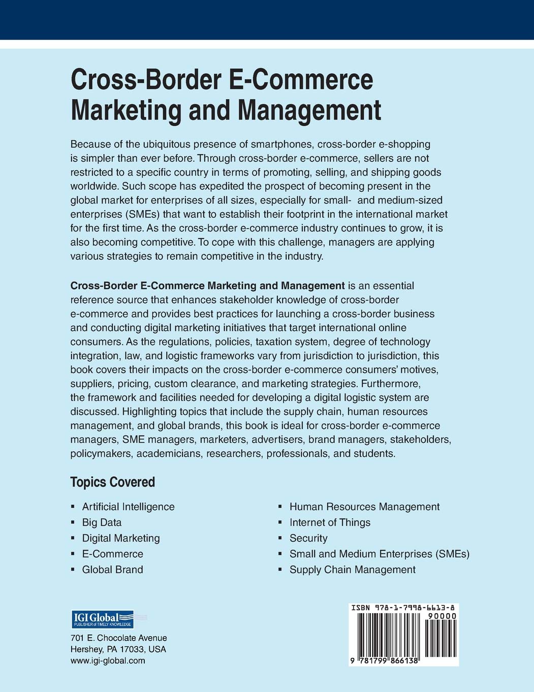 Cross-border E-commerce Marketing and Management