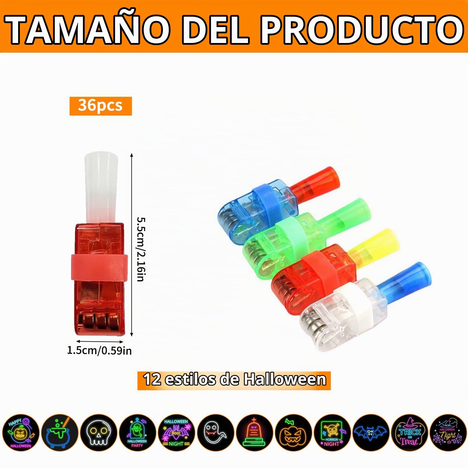 Anillos Luminosos,36 Piezas Juguetes de lluminación LED,Luces LED para Dedos,Dedo Luces,Anillos Luces de Dedos,para Carnaval,Mardi Gras,Fiesta Temática,Víspera de Todos los Santos