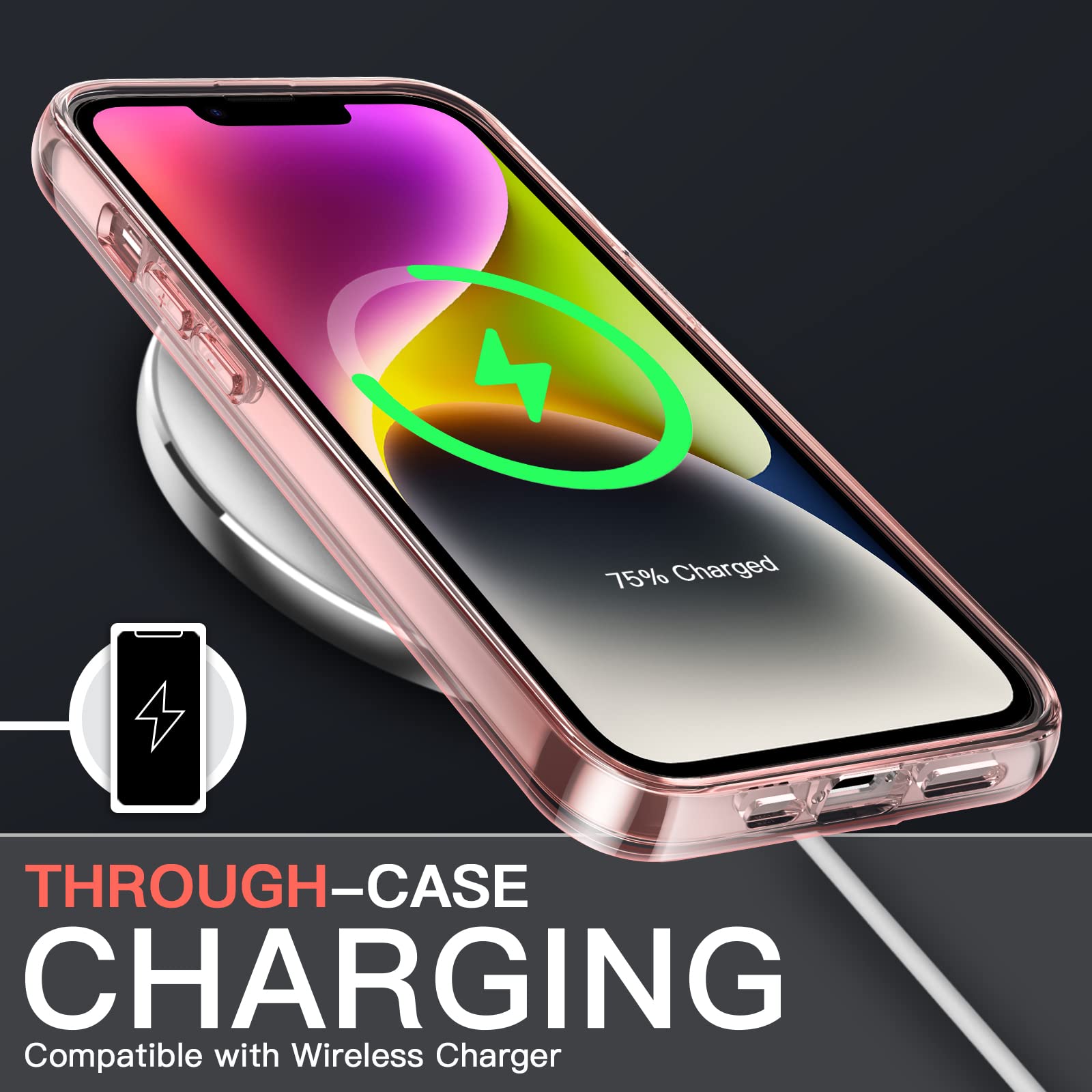 JETech Hülle Für IPhone 6S Plus / 6 Plus – Transparent, Stoßfest & Anti-gelb