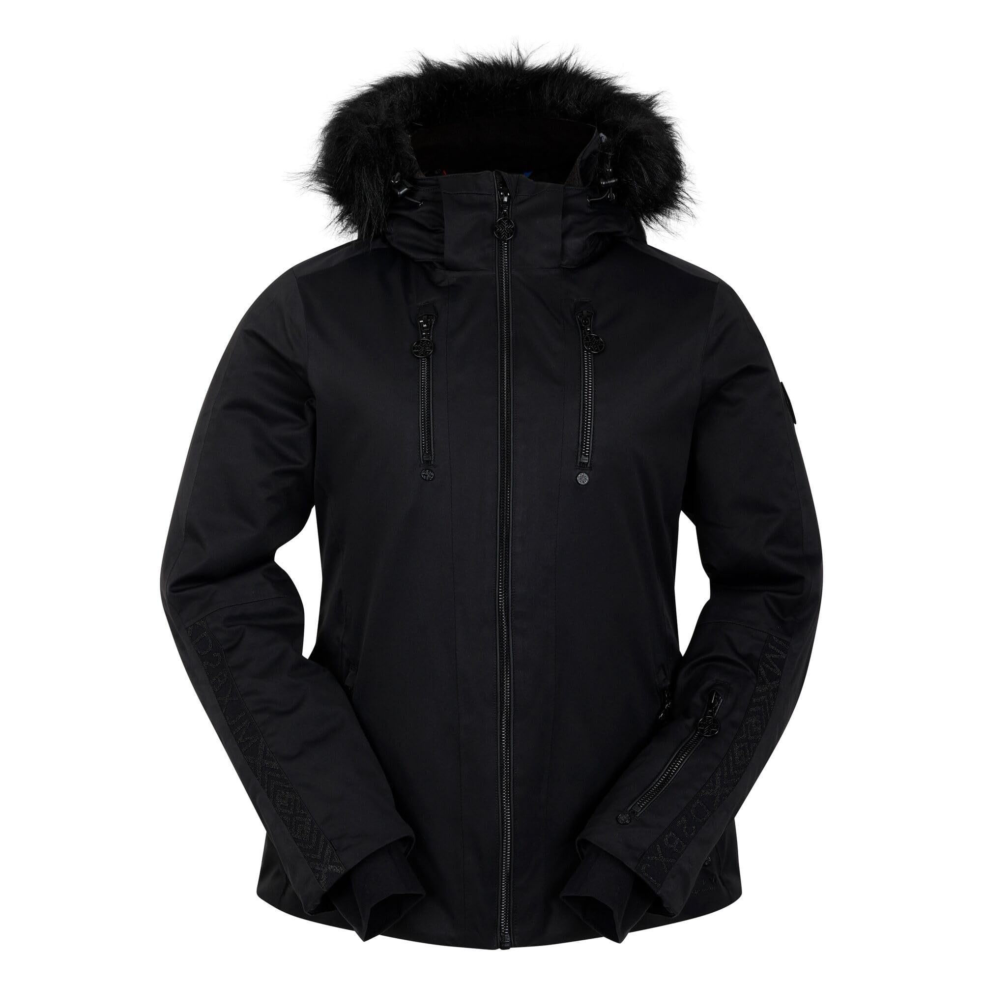 Dare 2b Womens Frenzied Ski Insulated Jacket, Black, 16 EU