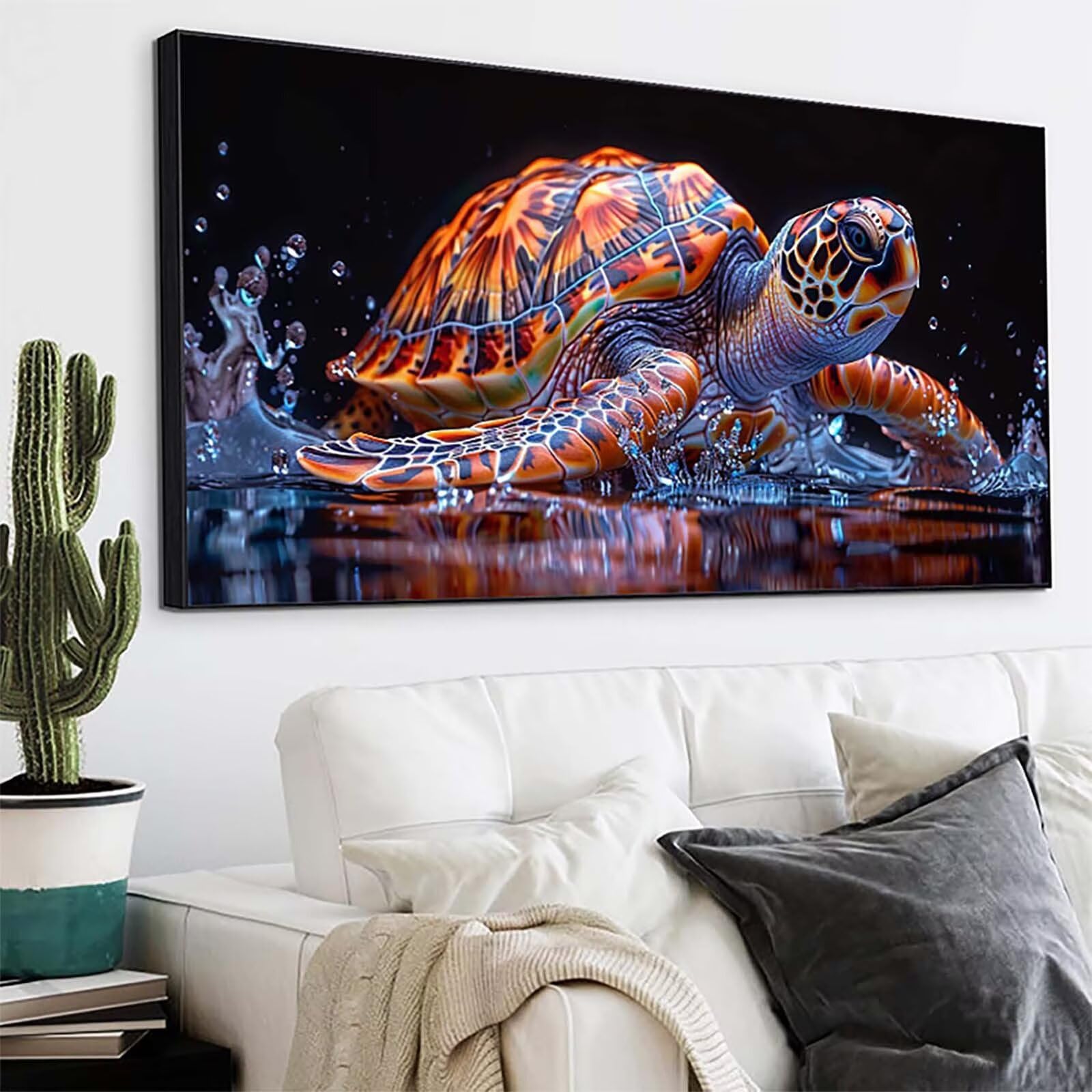 Tartaruga Marina 5D DIY Diamond Painting Grandi Dimensioni 80x160cm 1-7920