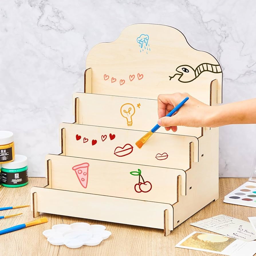 木製展示台 6005-6093)展示スタンド 木製 中 入数：1台 書架展示 本の展示