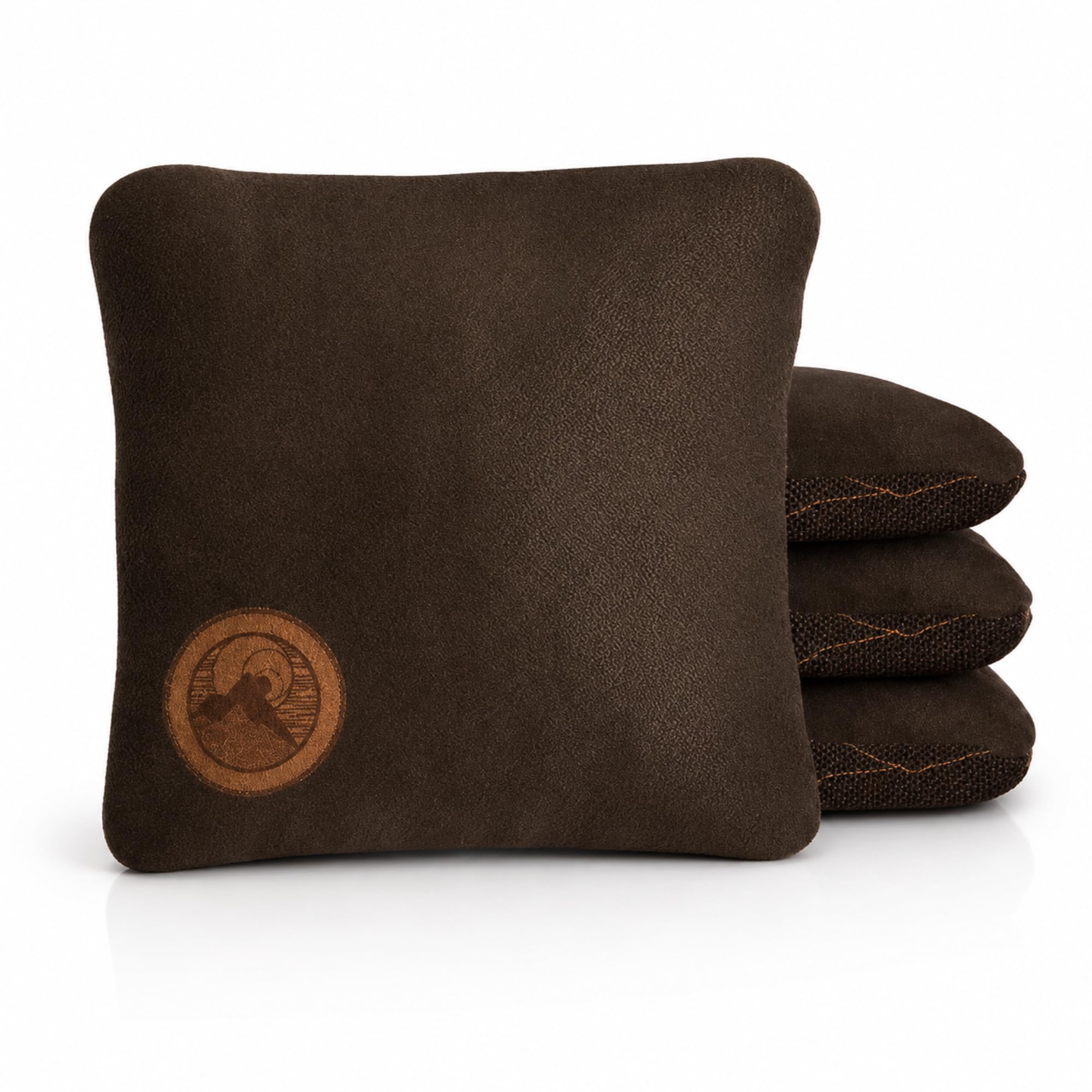 Elakai Cornhole Bags Allwetter-Taschen, doppelseitig, glatt, Größe und Gewicht, 4 Stück, 15,2 x 15,2 cm