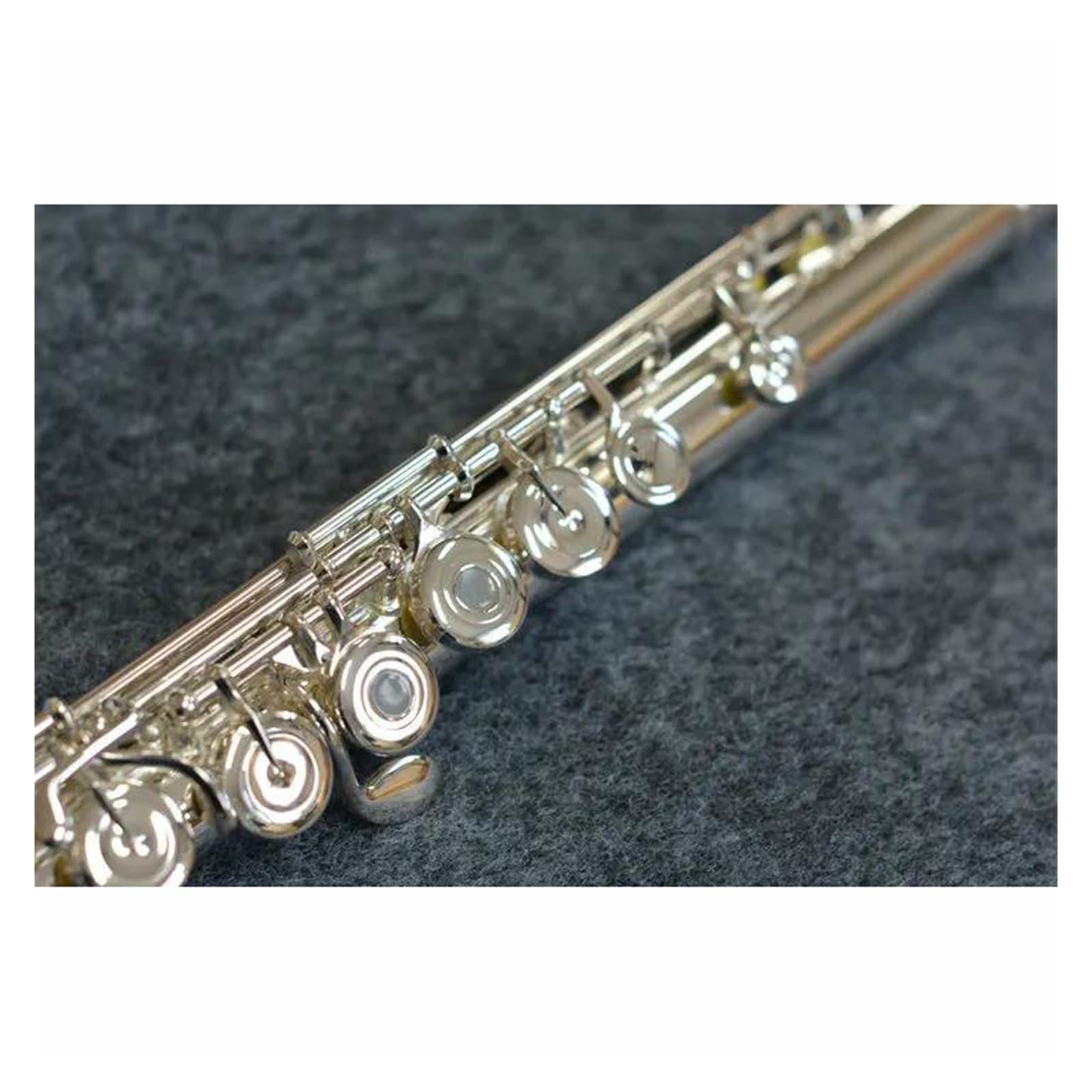 flet prosty Flet posrebrzany 17-klawiszowy flet z otwartym otworem Instrument fletowy Instrument dęty drewniany
