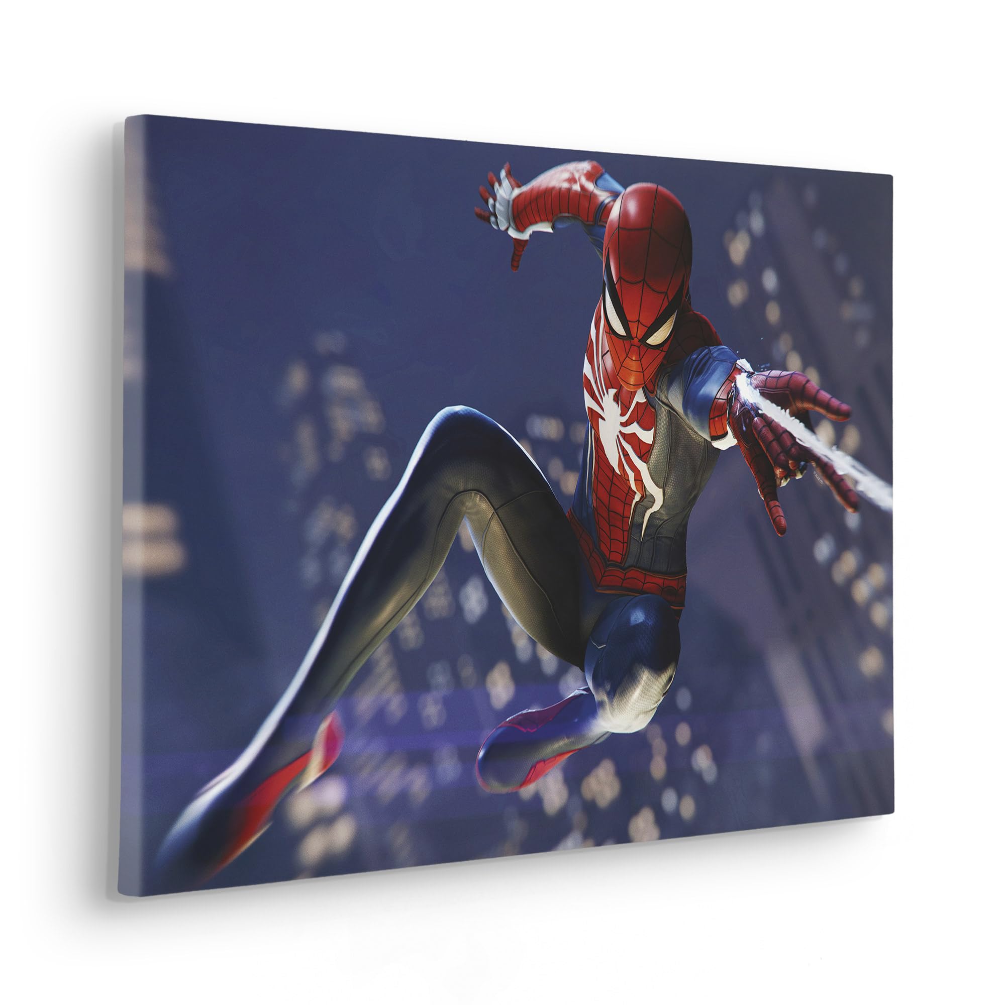 Toile imprimée Marvel Spider-Man Komar sur cadre