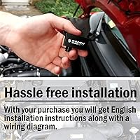 Vista 4 de Adaptador de sensor de medidor de impulso de ajuste directo compatible con Mini Cooper S R56 R57 R58 R59 2007-2014 Instalación Plug & Play