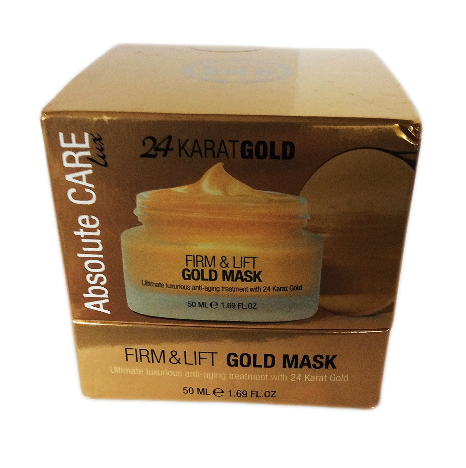 24 Karat Gold Mask, Firm & Lift, Anti Aging treatment. 1.69 FL OZ