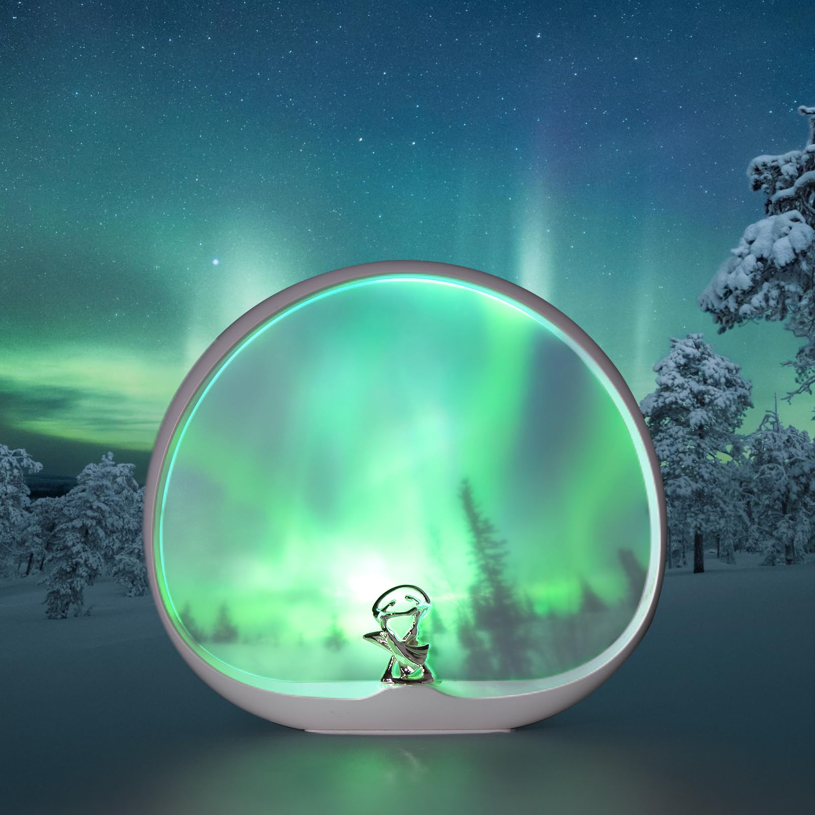 BRNEWO Northern Lights Aurora Lamp, Multiple Colors Dynamic Touch