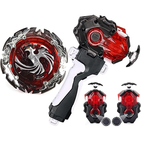 Revive Phoenix Beyblades B-184 Launcher Bay Blades Toy Evolution B-131 Battling Tops