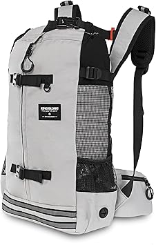 Amazon ペット キャリー バッグ リュック 小型犬 中型犬 通気 メッシュ 軽量 飛び出し防止機能 反射ストラップ付き お出かけ 旅行 散歩 アウトドア 柴犬 6 8kg適用 グレーxl 通用 ハードクレート 通販