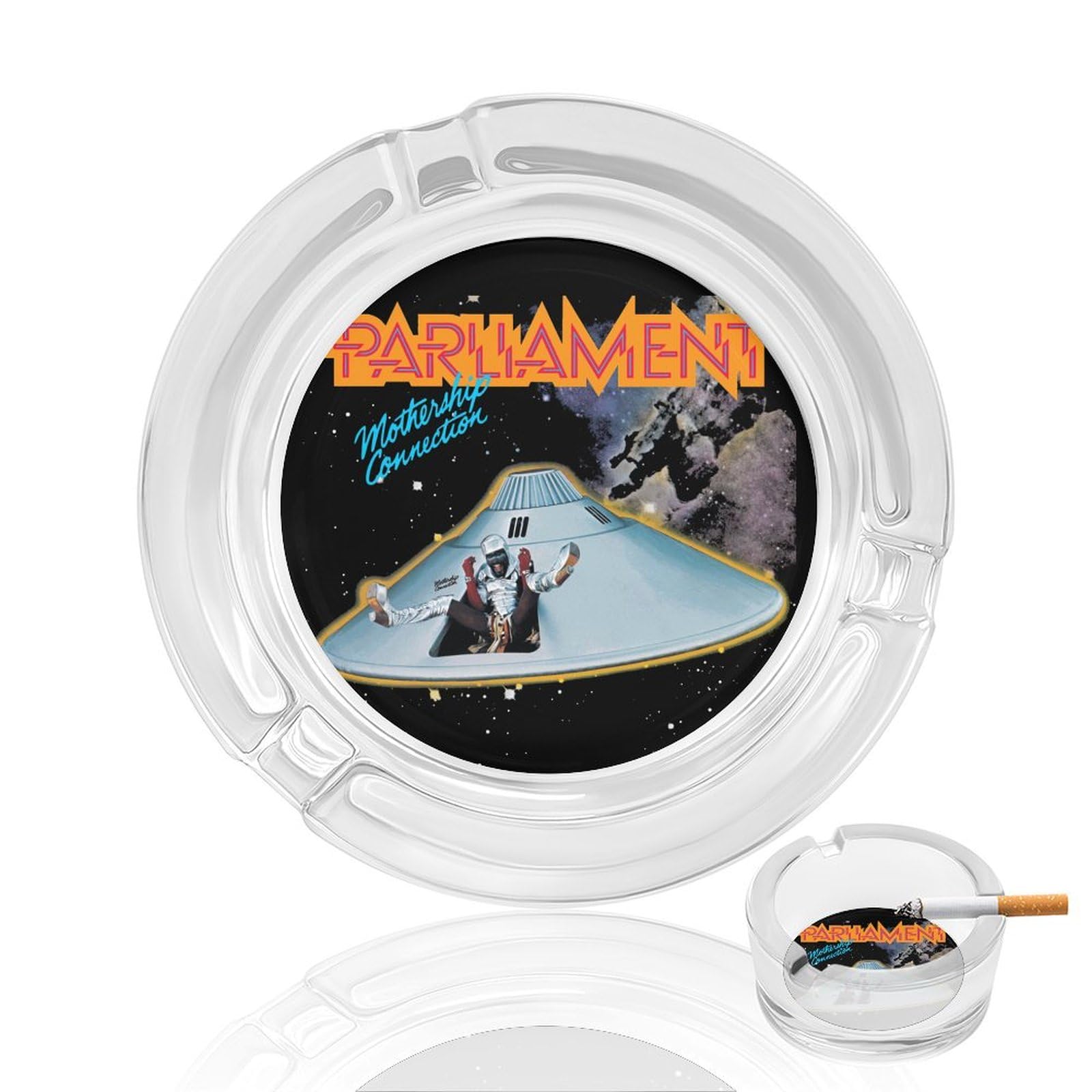 Amazon.co.jp: 灰皿 Parliament Band パーラメント ガラス灰皿 たばこ