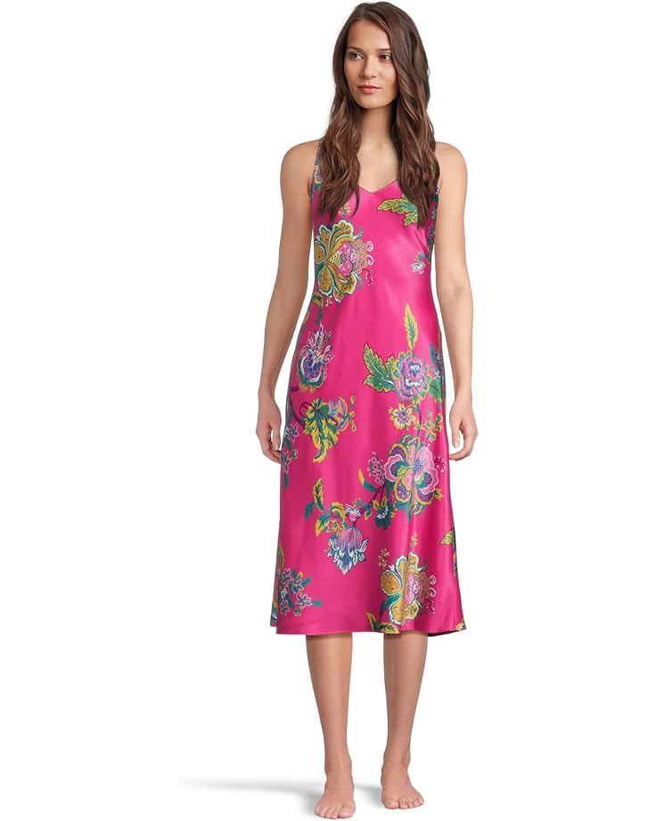 N by Natori Festival - Satin Gown - Main View