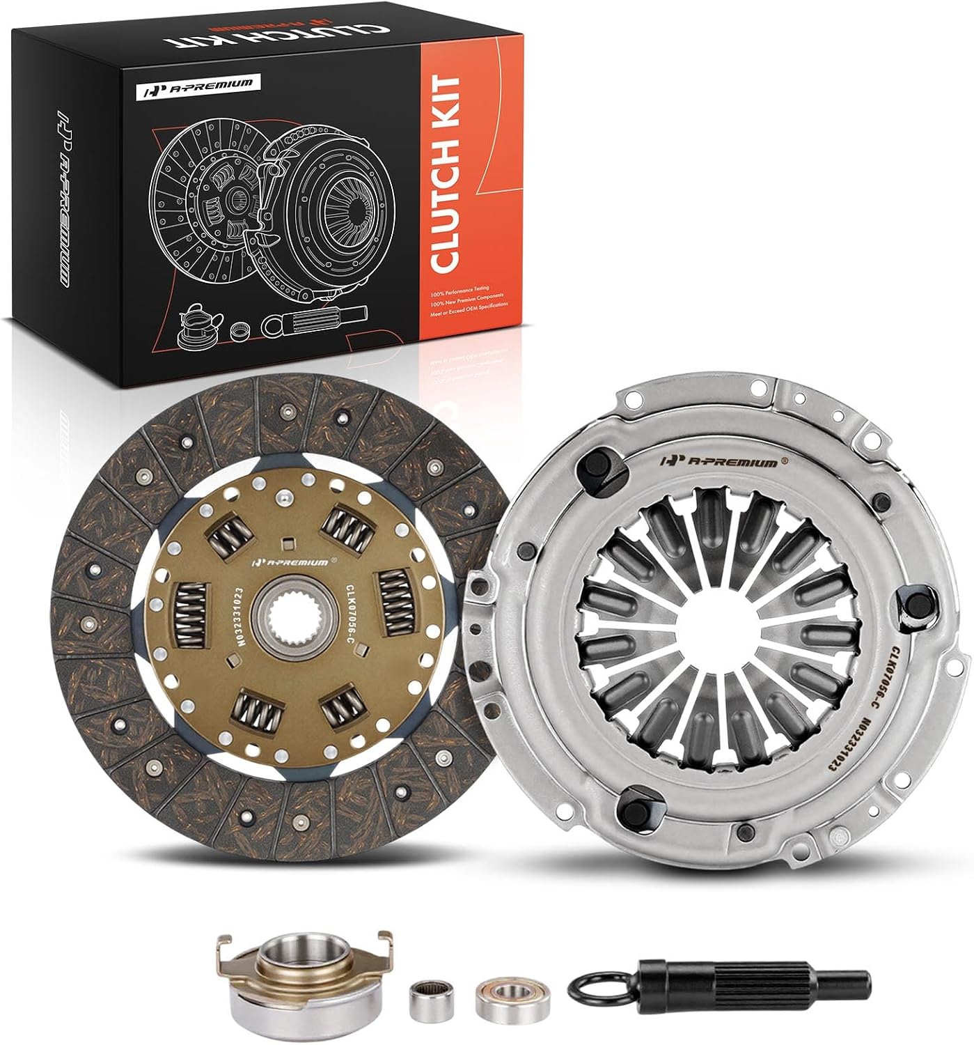 A-Premium Complete Clutch Kit for Ford Escape and Compatible 2.0L Vehicles