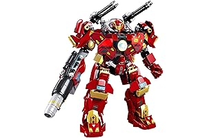 Mech Robot Transforming Building Blocks Set for Adults