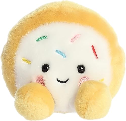Aurora® Adorable Palm Pals™ Crumble Cookie™ Animal de peluche, diversión de bolsillo, juego sobre la marcha, marrón, 5 pulgadas