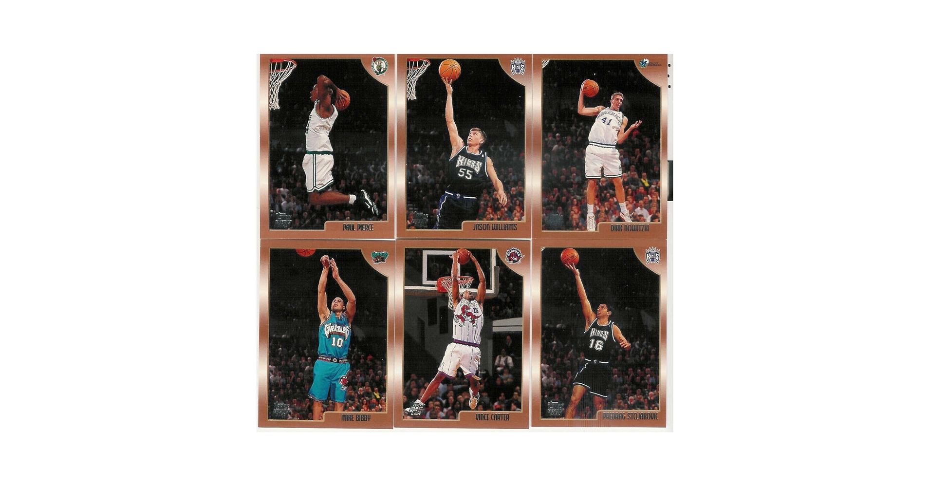 Amazon.com: 1998-99 Topps Basketball Complete Set 220 Cards