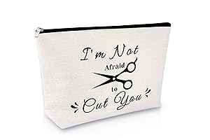 Thoughtful Hairdresser Appreciation Gift: Go-to Makeup Bag for Styling Pros