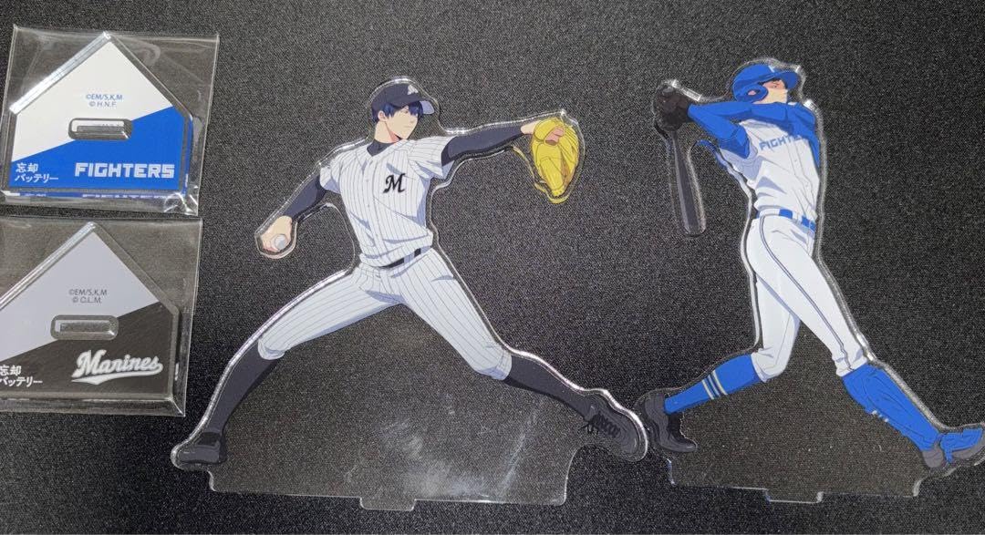 忘却バッテリー 清峰葉流火 球団コラボ アクリルスタンド セット 忘却バッテリー アクリルスタンド～with baseball dog～ 1.清峰