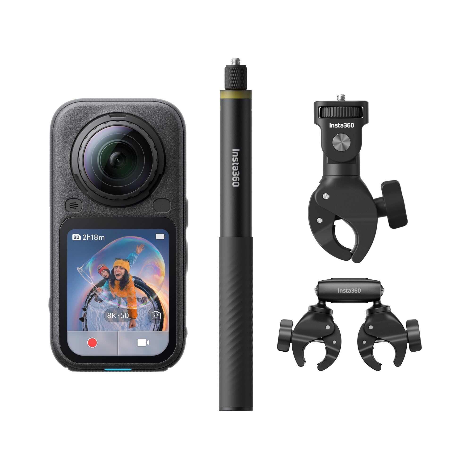 Insta360 X6 Motorcycle Bundle 8K 360 Camera - Image 1