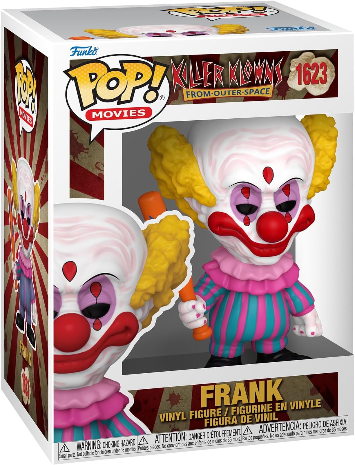 POP! Movies: Killer Klowns from Outer Space - Frank - Collectable Vinyl Figure - Gift Idea - Official Merchandise - for Kids & Adults - Horror Fans - Model Figure for Collectors
