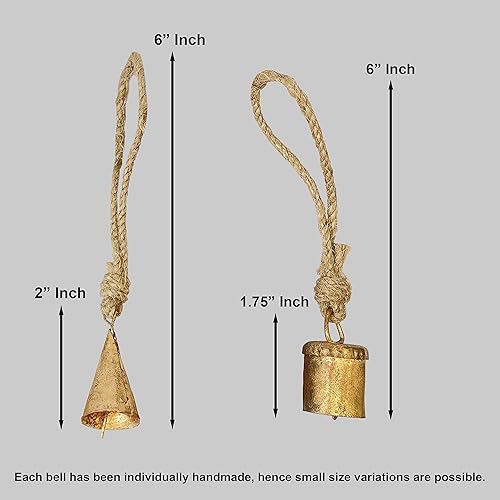 Miniatura 10 de Decoraciones de Navidad  Campanas para manualidades, decoración del hogar, adornos de campanas de Navidad, campanas de Navidad para decoración