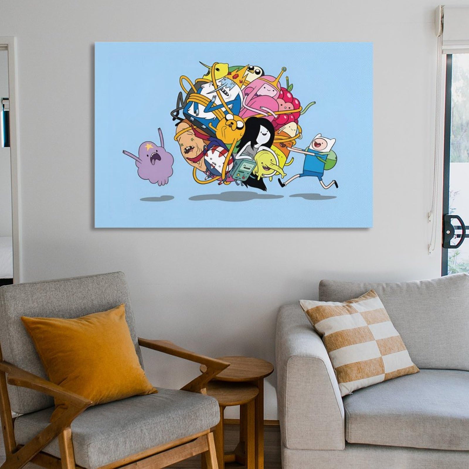 Amazon.co.jp: アドベンチャータイム アートポスター 飾り絵 かわいい