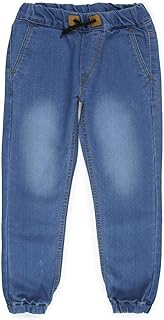 Urbano Juniors Boy's Slim Fit Mid Rise Stretchable Jogger Jeans
