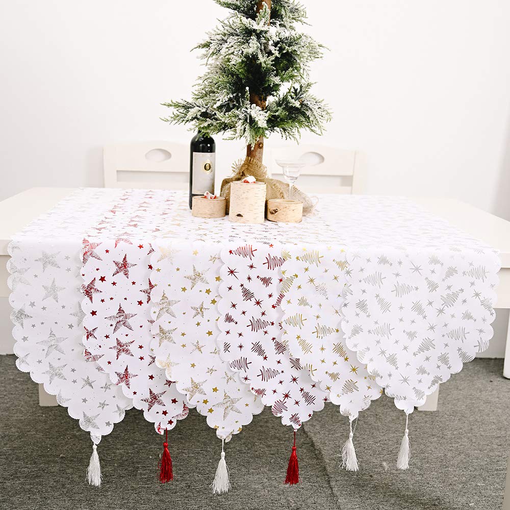 Runner da tavolo per decorazioni natalizie