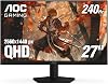 AOC Q27G41ZE 27-Inch 240Hz QHD Monitor