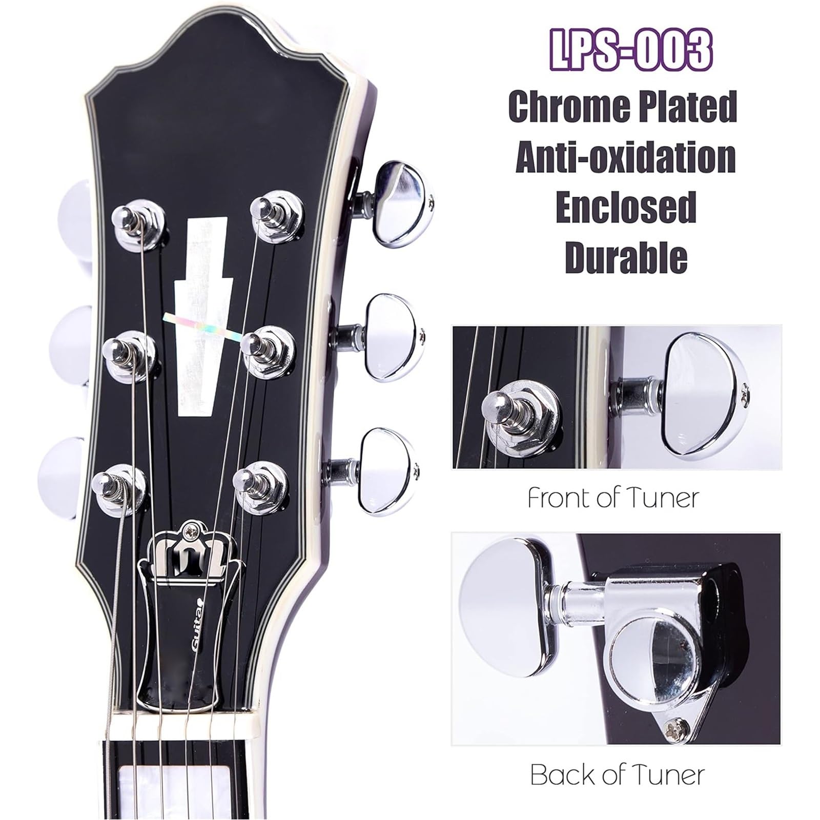 Standard Gitara Elektryczna Cewki Do Gitary Elektrycznej Solid Body Dzielone Z Torbą 6 Strun Mahoń Pełnowymiarowy Przetwornik Humbucker