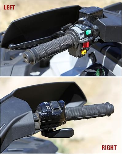 Miniatura 5 de A & UTV PRO Protector de manillar para Can Am Outlander MAX Renegade 450 500 570 650 800 1000 2006-2022, accesorios de kit de deflector de viento de