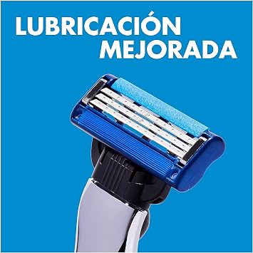 Gillette Mach3 Turbo Replacement Blades for Men's Razor, Designed with Precise Cut Steel to Last 15 Shave Per Blade 4 Pcs