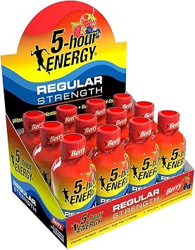 5-Hour Energy 5-Hour Energy Drink, Original, Per 12 Berry