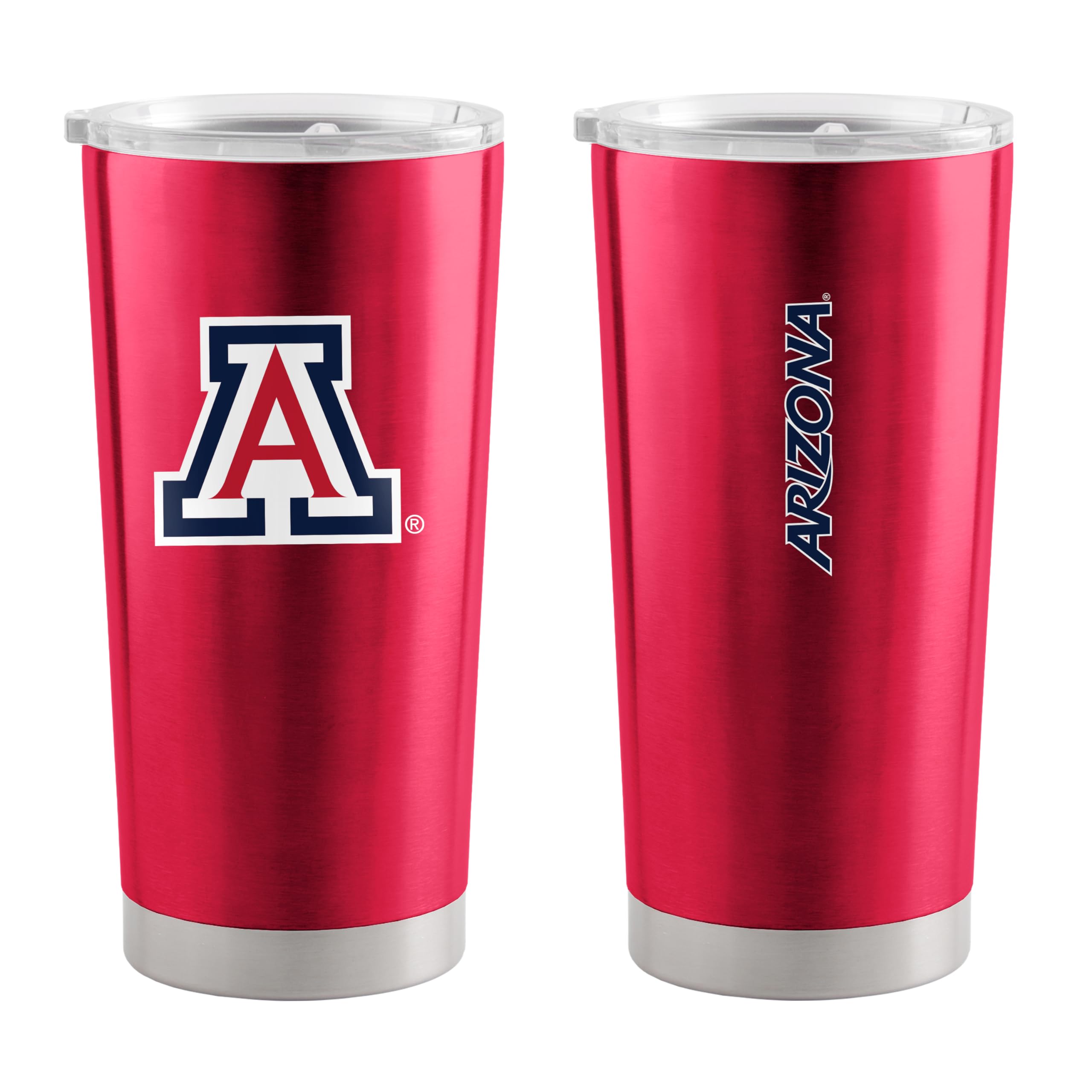 Logo Brands 20 oz Powder Coat Tumbler- Insulated Tumbler with Lid for Water, Iced Tea or Coffee, Smoothie and More