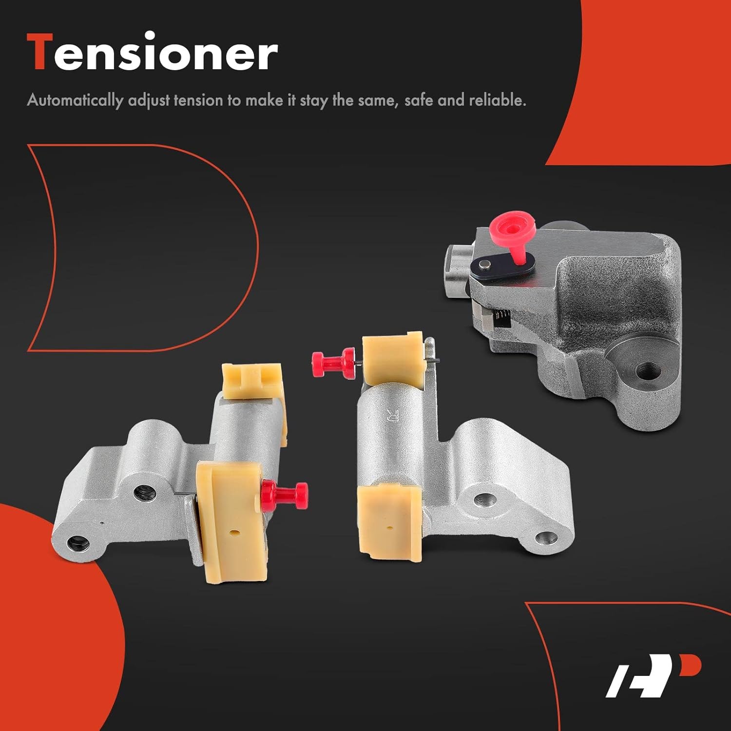 A-Premium 13PCS Engine Timing Chain Kit W/Tensioner & More [fits DOHC, 6Cyl 3.5L 3.7L] Compatible with Lincoln MKS, MKT, MKX 07-10 & Mazda CX-9, 6 & Mercury Sable & Ford Taurus, Fusion, Flex, Edge