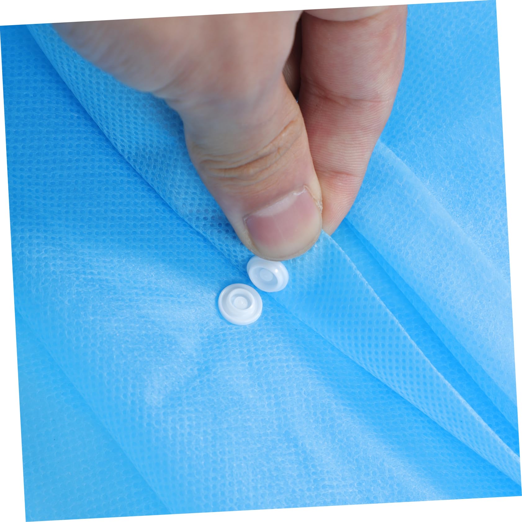 GLEAVI 10pièces Blouses De Jetables Non-tissé Vêtements De Laboratoire Respirants Combinaisons De