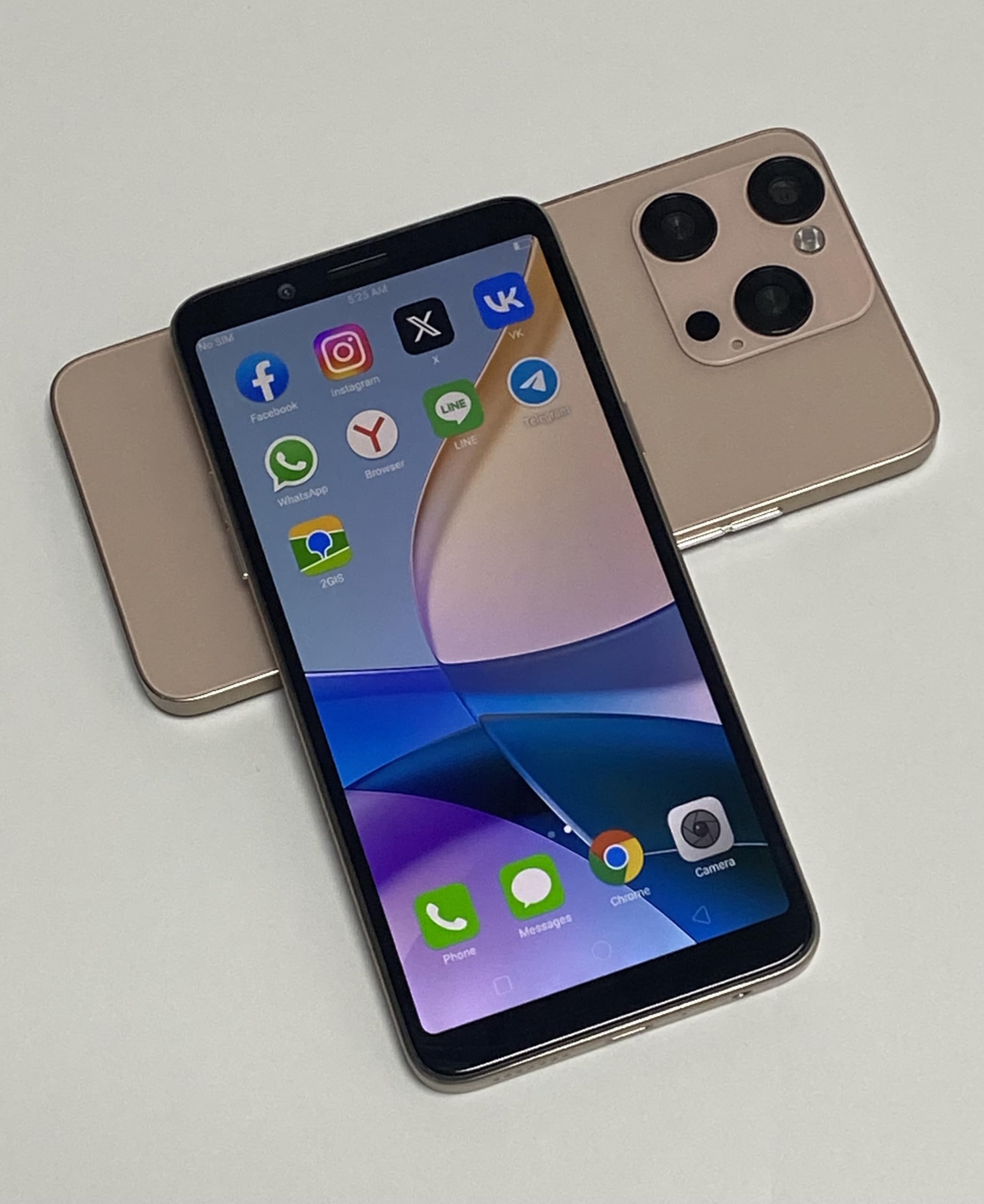 Ontgrendel je telefoon, 6,75 inch scherm, 4 GB RAM 64 GB ROM/TF 256