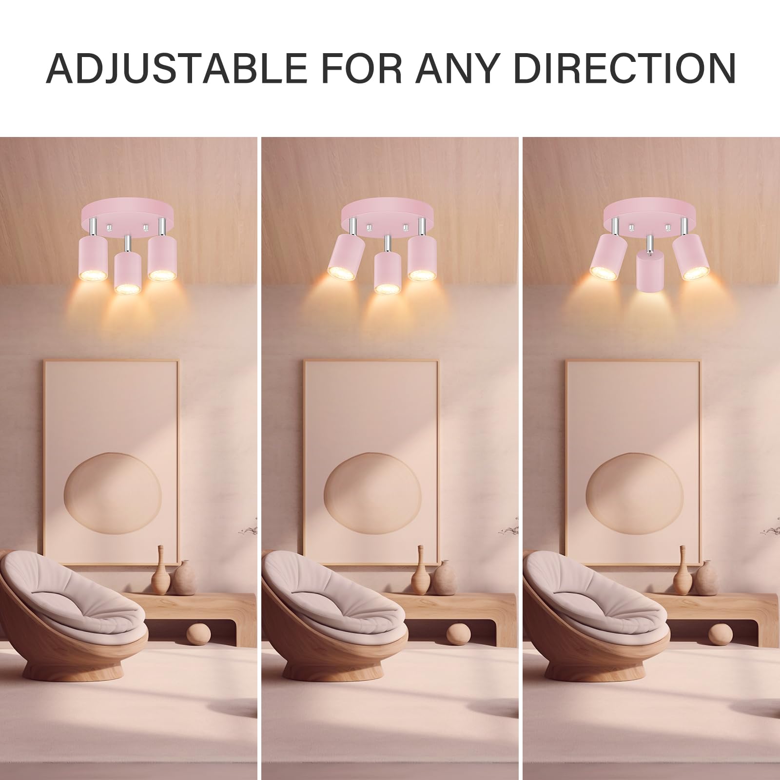 AUQUEE LED 2 Light Track Lighting Kit, LED Track Lighting Fixtures