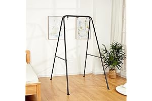 Indulge in Tranquility: Foldable Heavy Duty Hammock Chair Stand for Unparalleled Relaxation